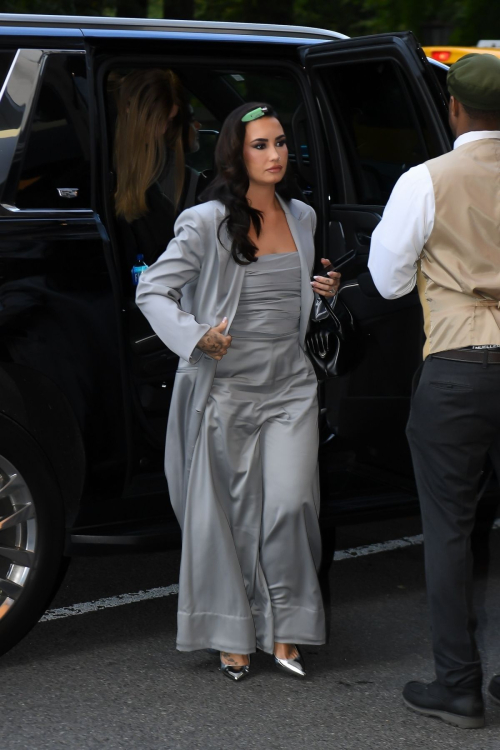 Demi Lovato Arrives at an Event in Central Park, October 2024 2