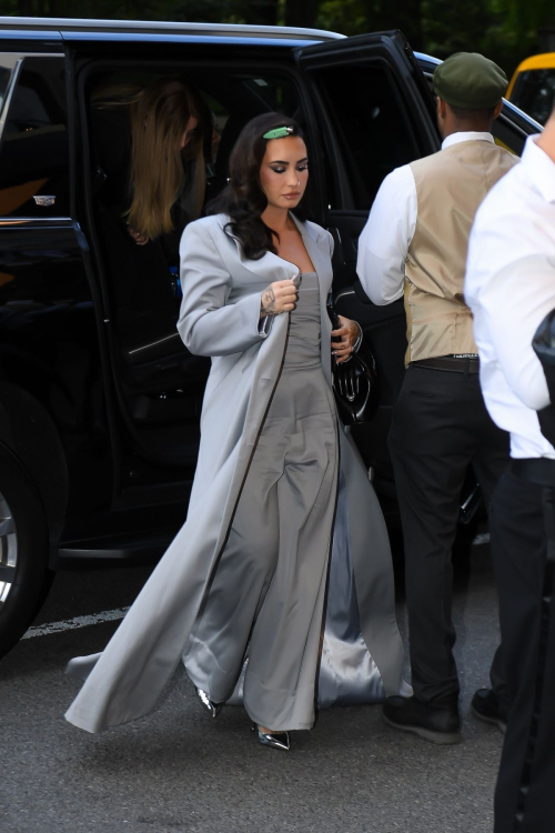 Demi Lovato Arrives at an Event in Central Park, October 2024 3