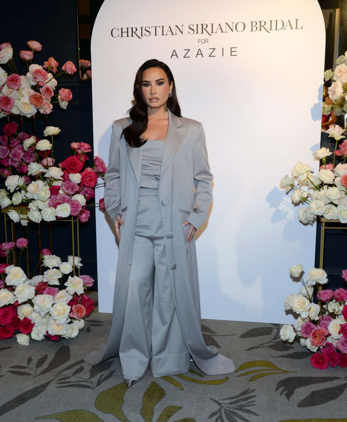 Demi Lovato at Christian Siriano Bridal Show New York, October 2024