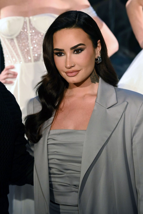 Demi Lovato at Christian Siriano Bridal Show New York, October 2024 3