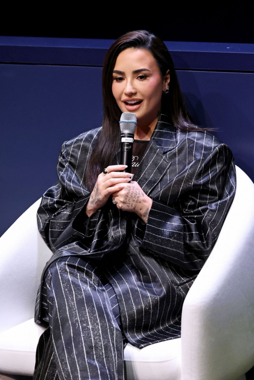 Demi Lovato at Project Healthy Minds Mental Health Festival, October 2024 1