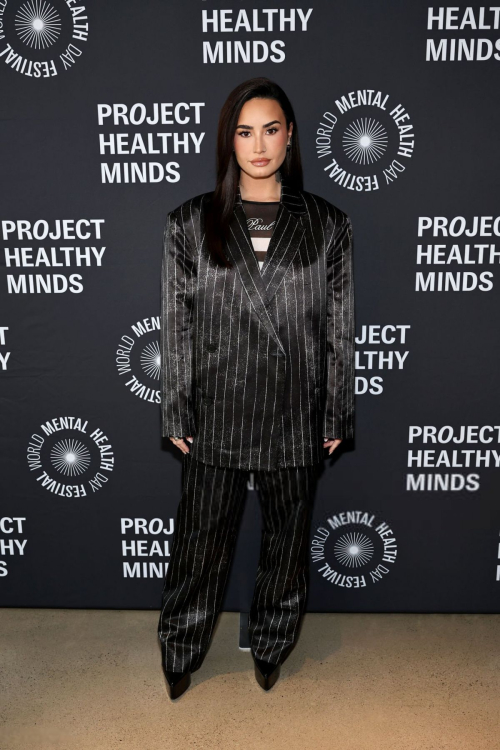 Demi Lovato at Project Healthy Minds Mental Health Festival, October 2024 2