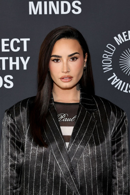 Demi Lovato at Project Healthy Minds Mental Health Festival, October 2024 3