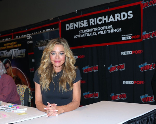 Denise Richards Signing Autographs at NY Comic-Con, October 2024 5