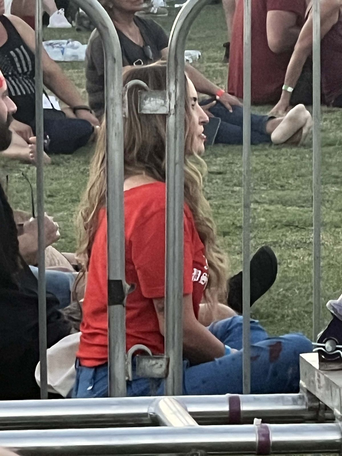 Drea De Matteo at Trump Rally in Coachella, October 2024