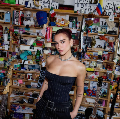 Dua Lipa at Tiny Desk Concert Photoshoot, October 2024 2