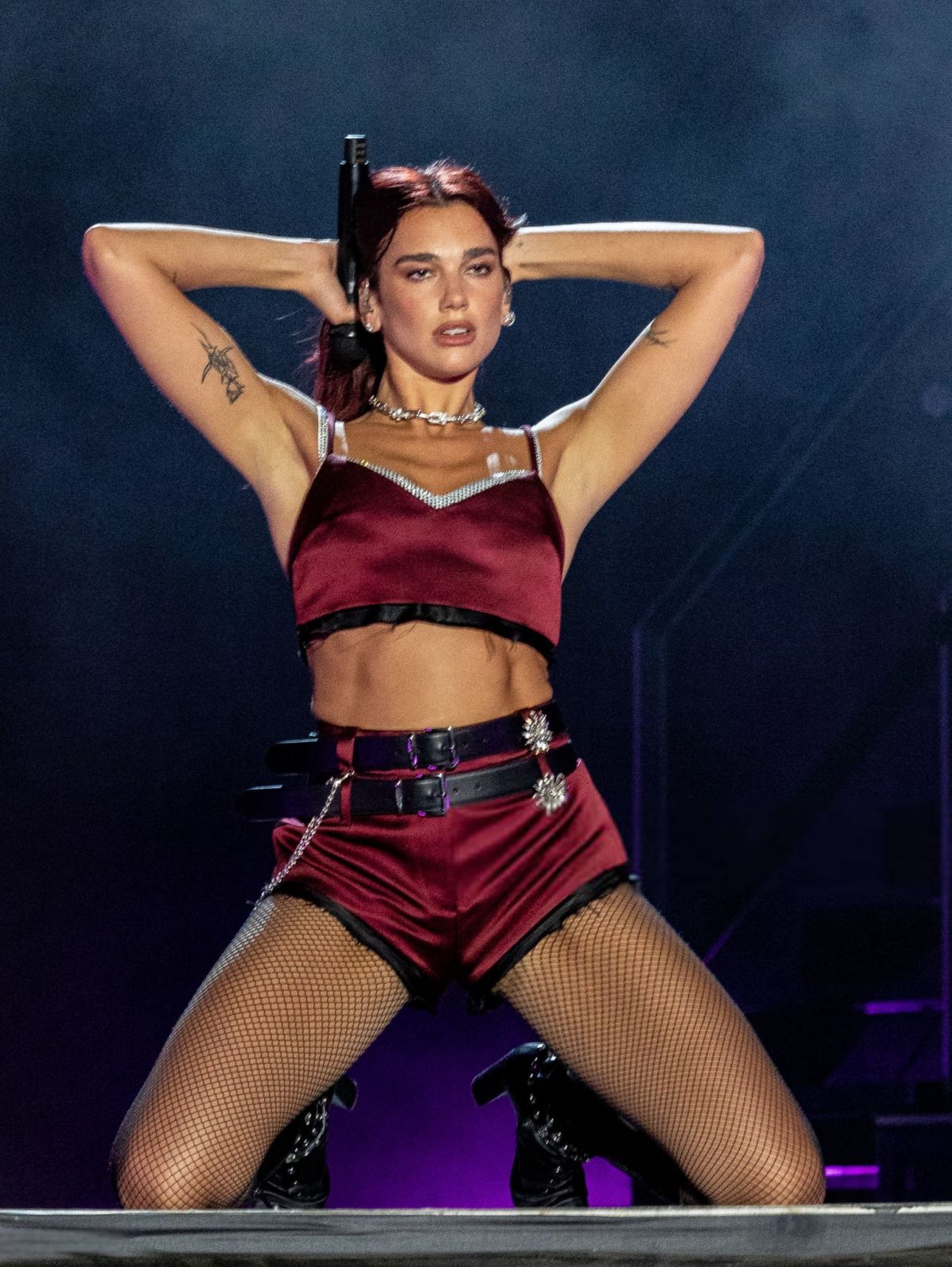 Dua Lipa Performs at Austin City Limits Music Festival, October 2024