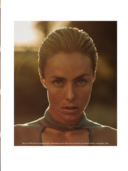 Edie Campbell in Elle Italy, September 2024 14