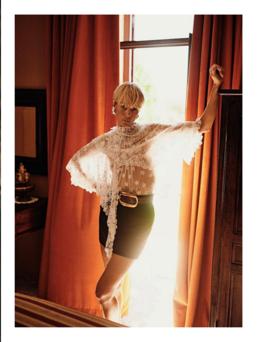 Edie Campbell in Elle Italy, September 2024 36