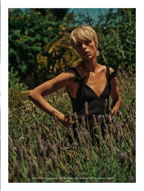 Edie Campbell in Elle Italy, September 2024 50