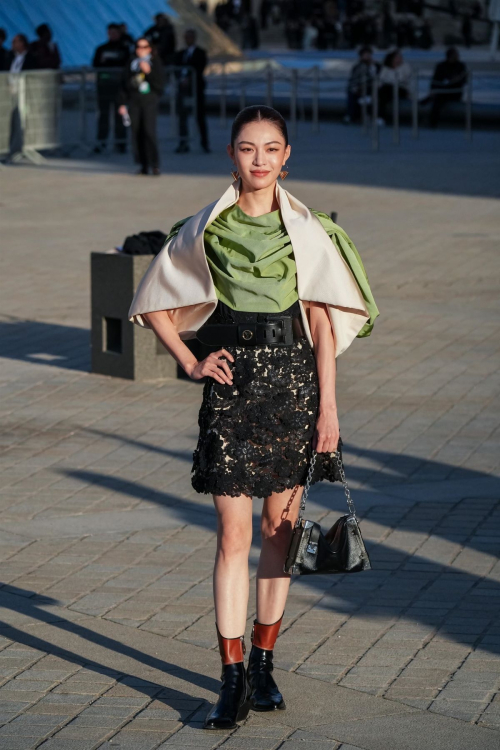 Elaine Zhong at Louis Vuitton Paris Fashion Week Show, October 2024 2