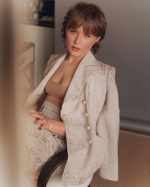 Eliza Scanlen for InStyle Magazine Photoshoot, October 2024