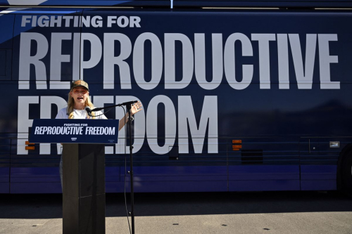 Elizabeth Banks at Reproductive Freedom Bus Tour October 2024 2