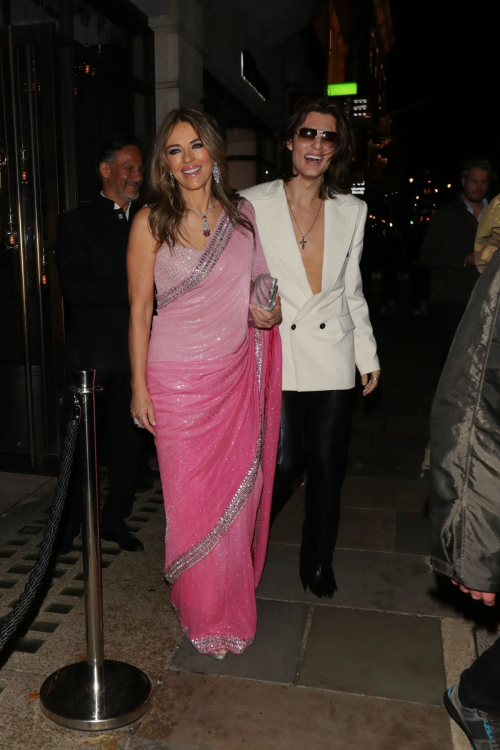 Elizabeth Hurley at Diwali Charity Dinner in London, October 2024 1