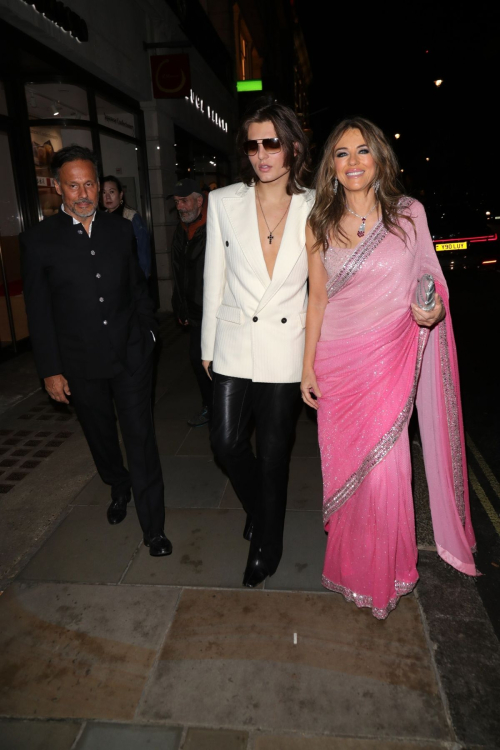 Elizabeth Hurley at Diwali Charity Dinner in London, October 2024 2