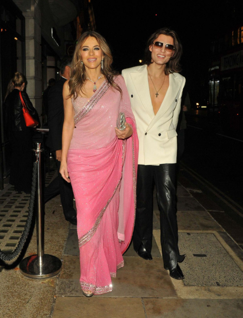 Elizabeth Hurley at Diwali Charity Dinner in London, October 2024 3