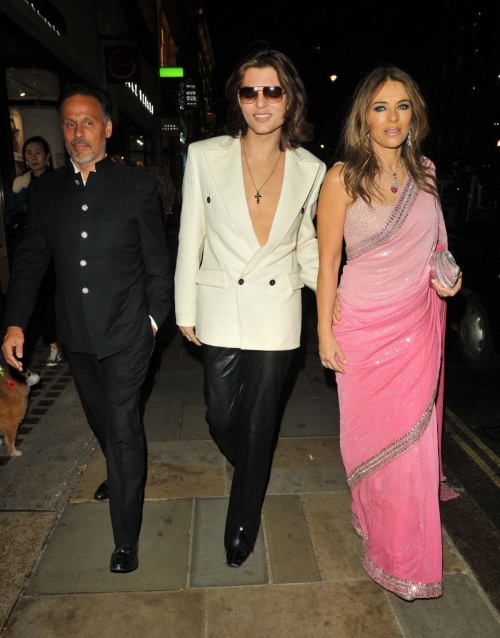 Elizabeth Hurley at Diwali Charity Dinner in London, October 2024 5