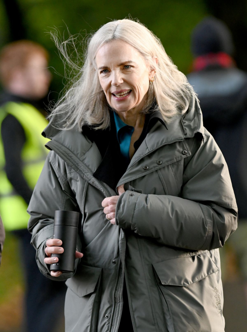 Elizabeth McGovern on Set of The Talamasca in New York, October 2024 5