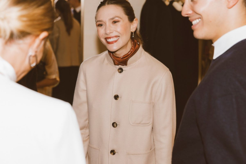 Elizabeth Olsen at Loro Piana Store Opening Party, October 2024 1