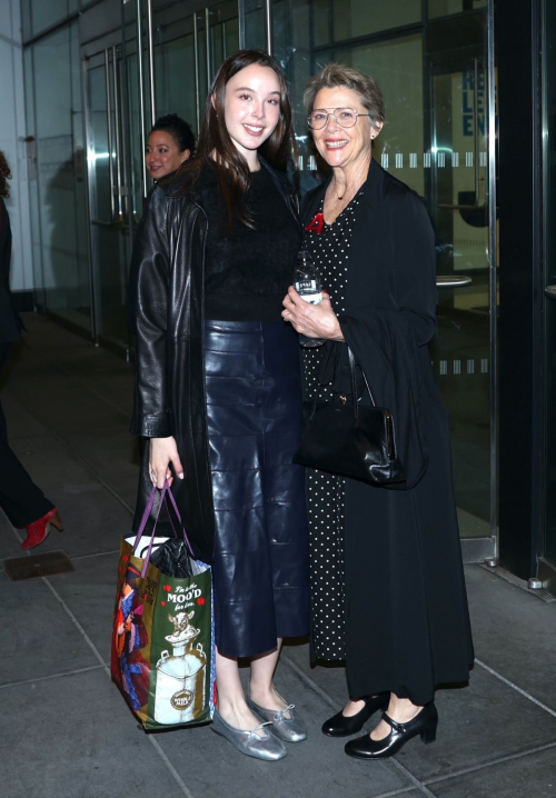 Ella Beatty and Annette Bening at Gerald W. Lynch Theater in New York, October 2024 2