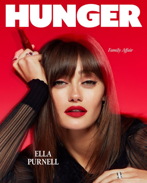 Ella Purnell on Hunger Magazine Cover, October 2024