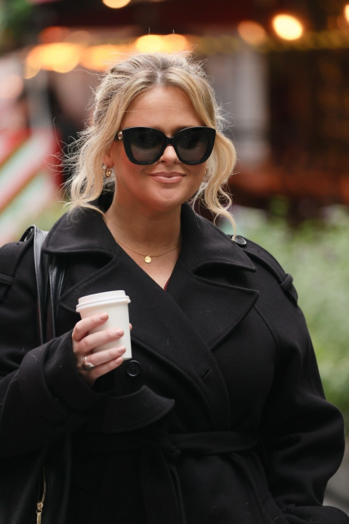 Emily Atack Leaves Heart Radio Studio in London, October 2024 4