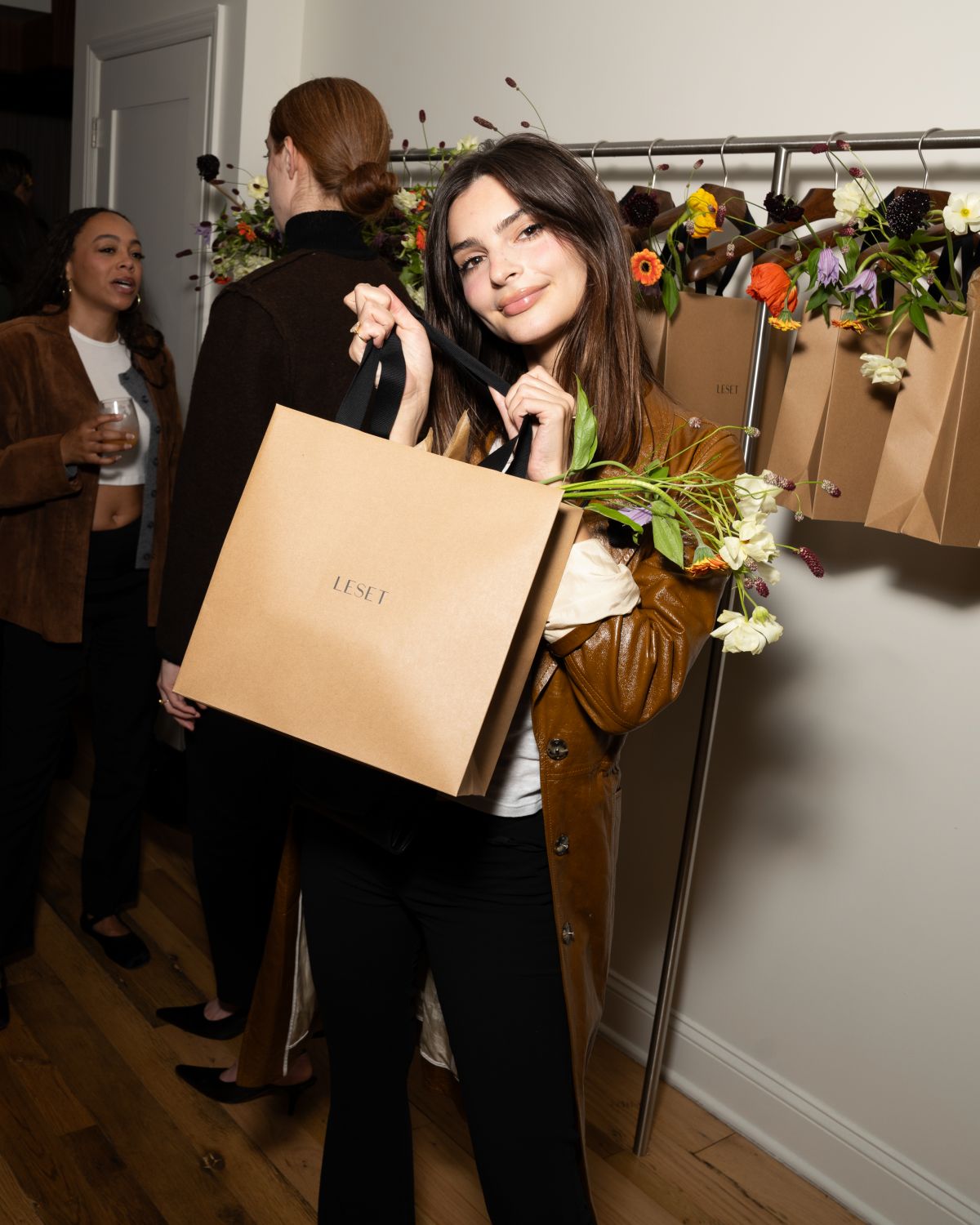 Emily Ratajkowski at LESET 5 Year Anniversary Event, October 2024