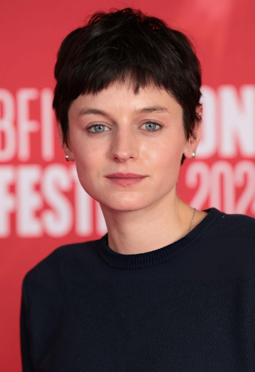 Emma Corrin at BFI London Film Festival Conference, October 2024 2