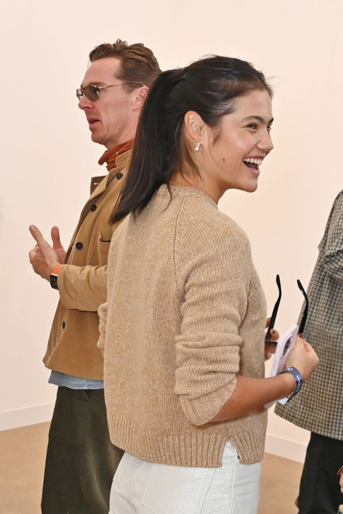 Emma Raducanu at Frieze Art Fair VIP Preview London, October 2024 1