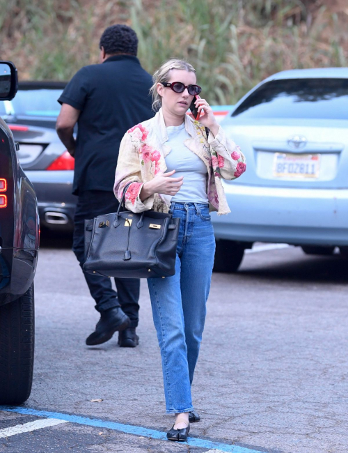 Emma Roberts and Cody John Out for Dinner at Pace in Los Angeles, October 2024 2