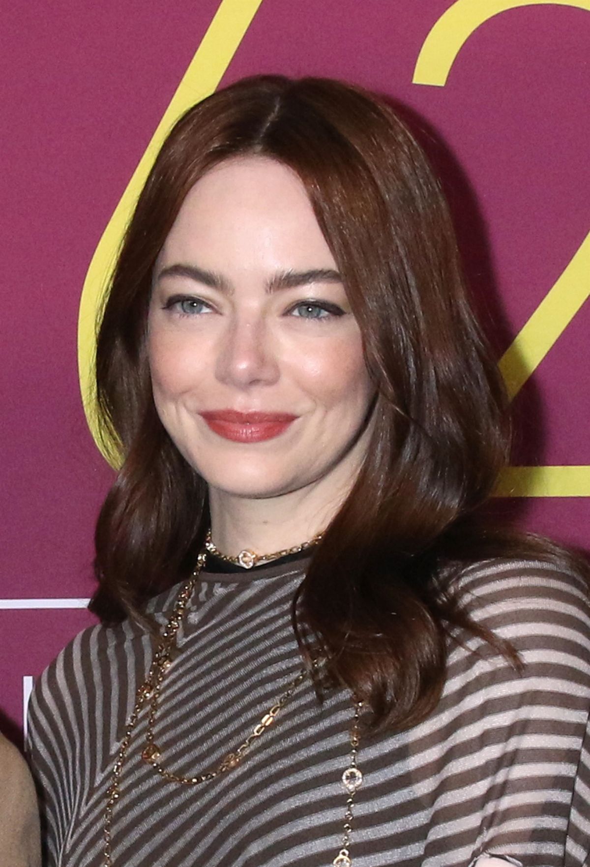 Emma Stone at A Real Pain Premiere at New York Film Festival, October 2024