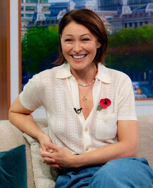 Emma Willis on Good Morning Britain London, October 2024 3