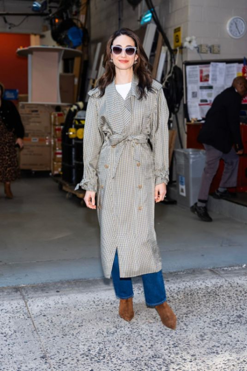 Emmy Rossum Out in Upper West Side New York, October 2024 3