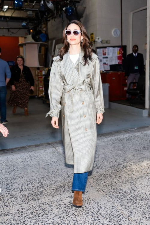 Emmy Rossum Out in Upper West Side New York, October 2024 4