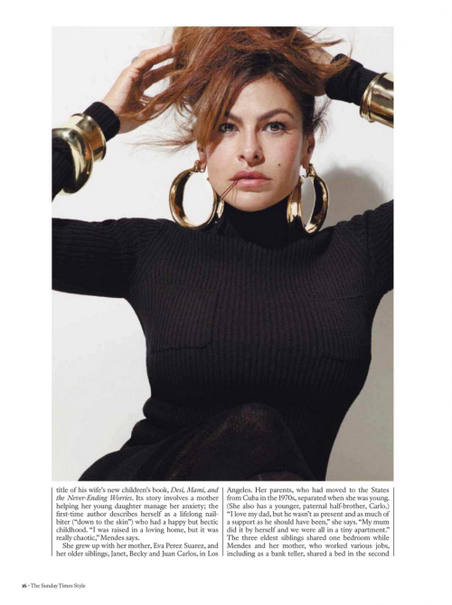 Eva Mendes in The Sunday Times Style, October 2024 5