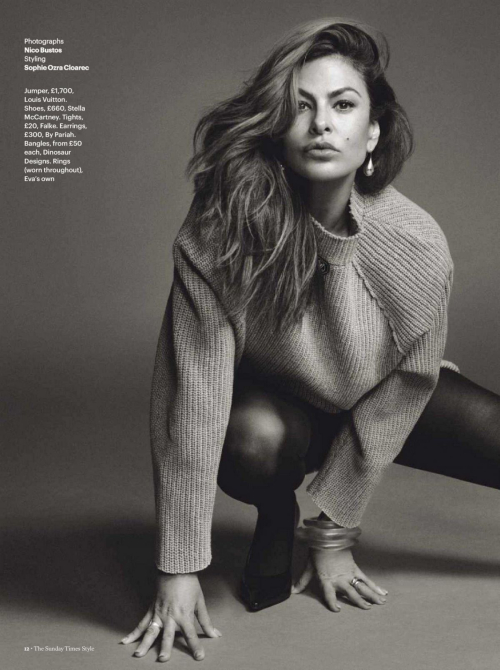 Eva Mendes in The Sunday Times Style, October 2024 8