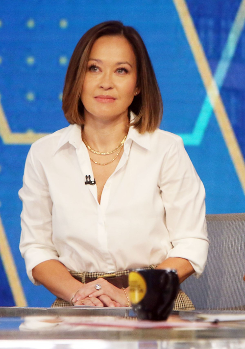 Eva Pilgrim at Good Morning America in New York, October 2024 3