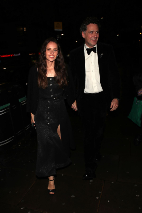 Felicity Jones at BFI London Film Festival Luminous Gala, October 2024 2