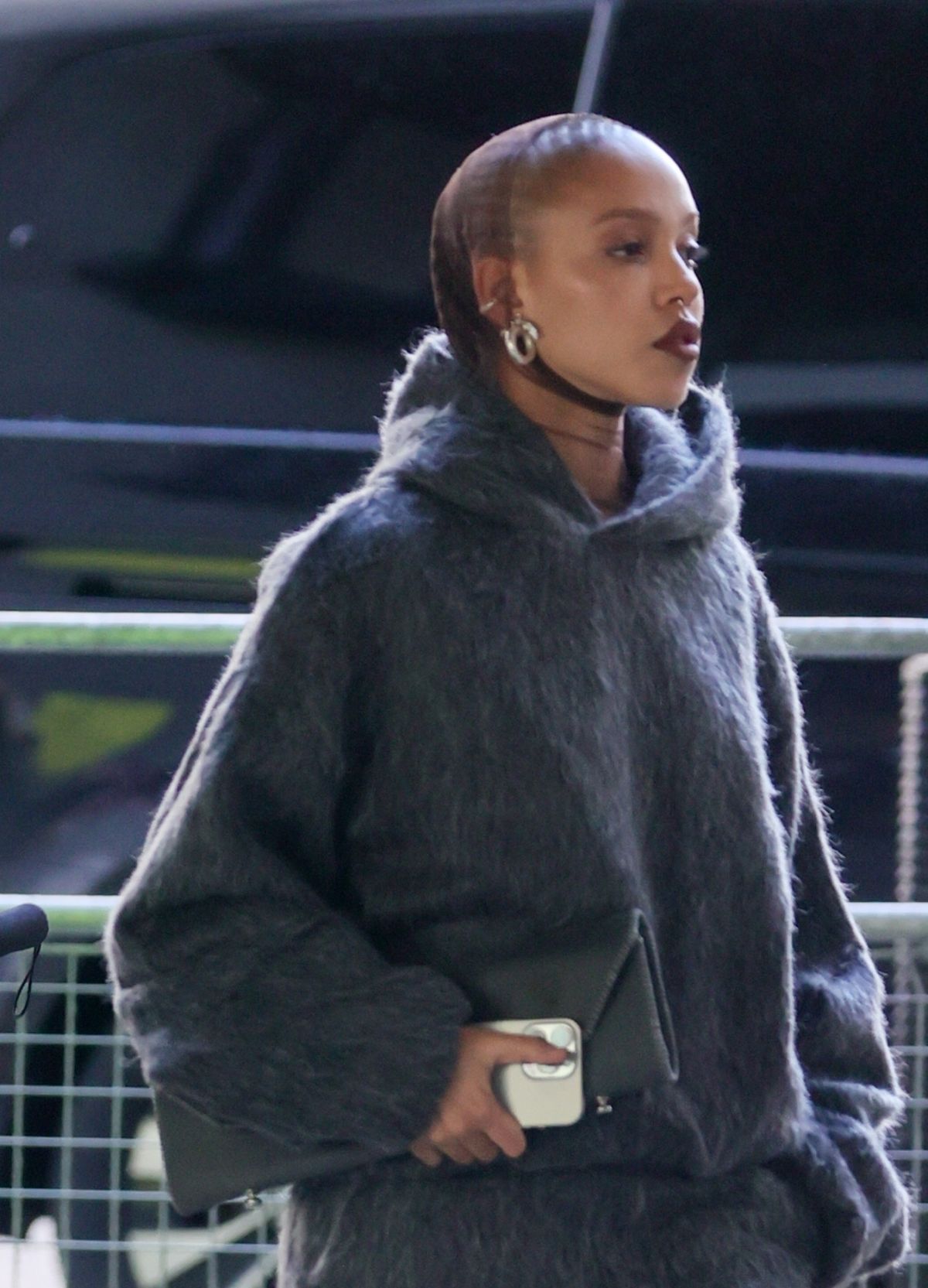 FKA Twigs Leaves BBC Studios in London, October 2024