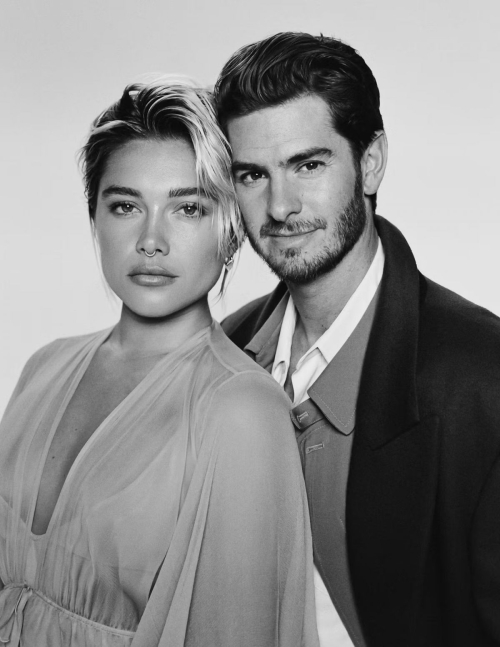 Florence Pugh and Andrew Garfield for Bustle Magazine Photoshoot, October 2024 11