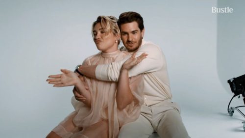 Florence Pugh and Andrew Garfield for Bustle Magazine Photoshoot, October 2024 1