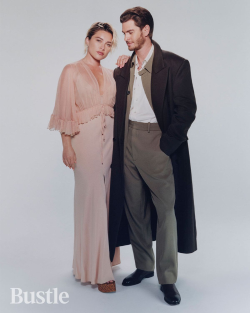 Florence Pugh and Andrew Garfield for Bustle Magazine Photoshoot, October 2024 5