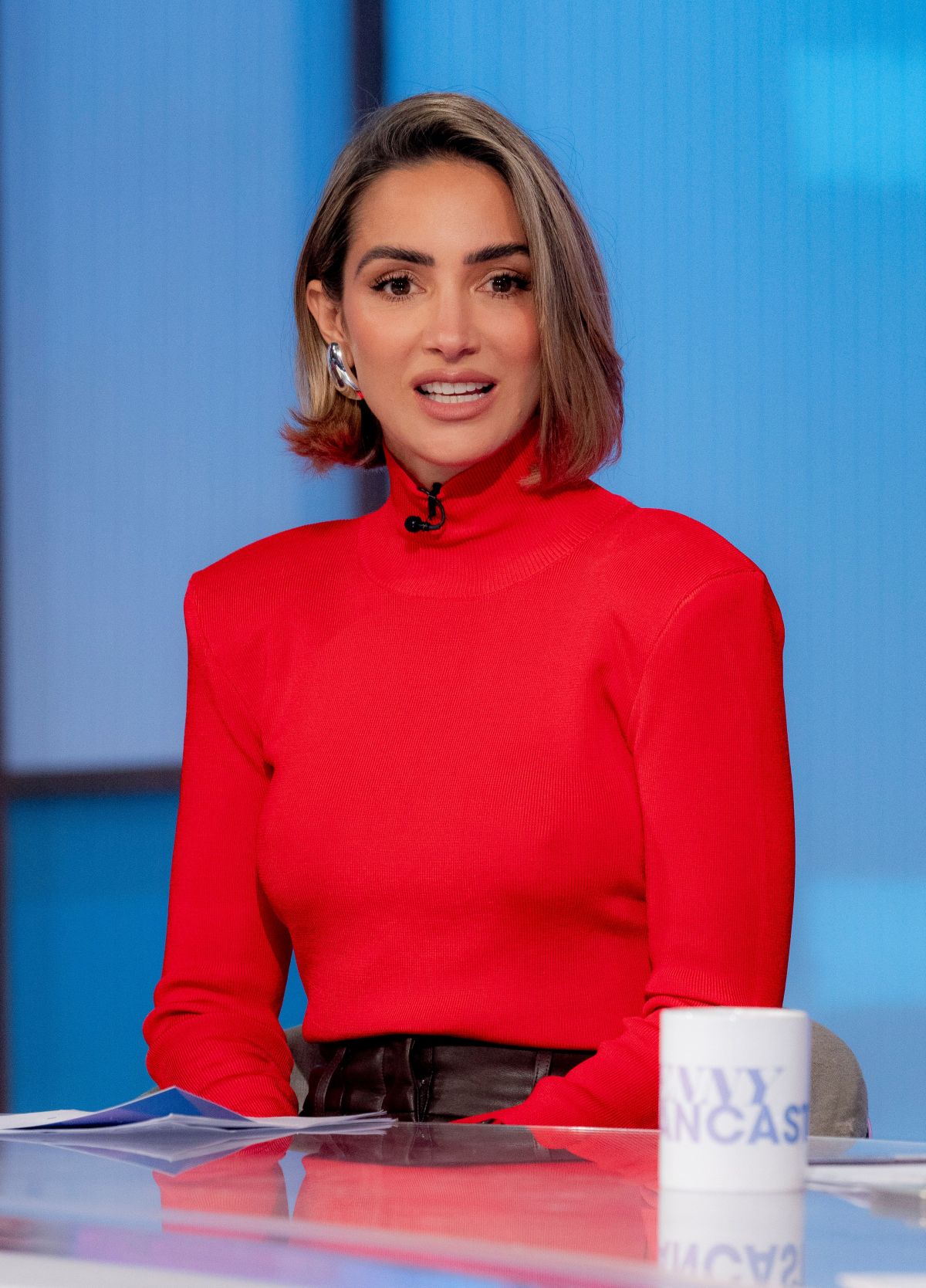 Frankie Bridge at Loose Women TV Show London, October 2024