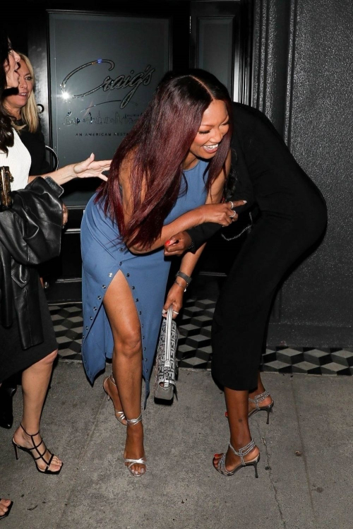 Garcelle Beauvais Leaves Dinner with Friends, October 2024 2