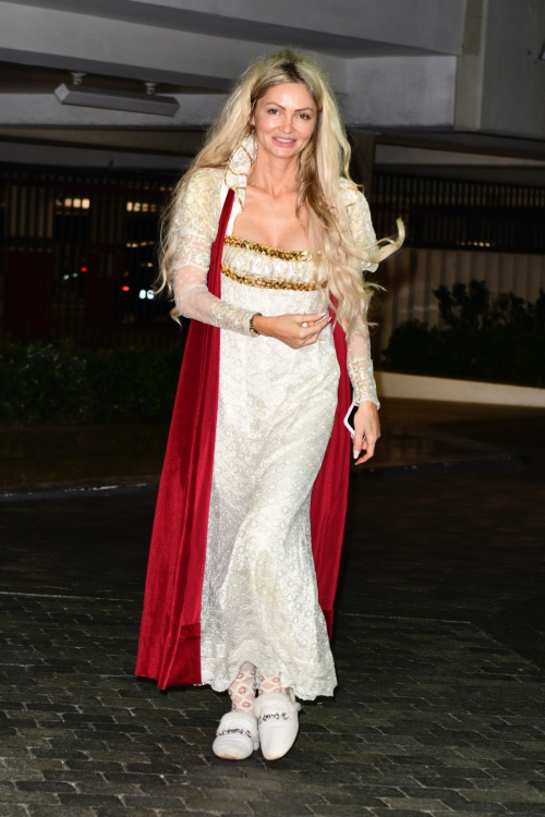 Gia Skova as Josephine de Beauharnais at Halloween Party in LA, October 2024 1