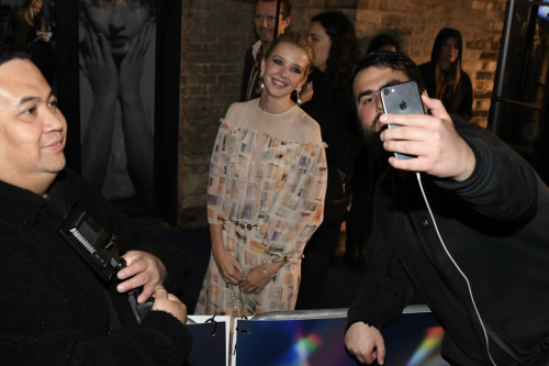 Greta Bellamacina at BFI Luminous Fundraising Gala in London, October 2024