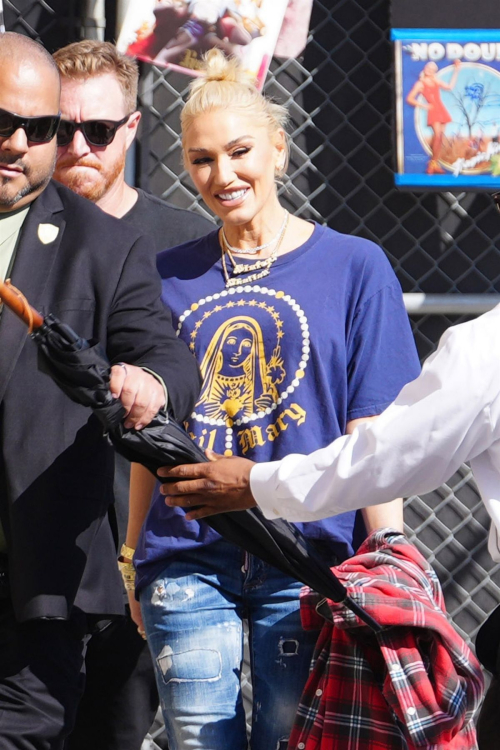 Gwen Stefani Arrives at Jimmy Kimmel Live, September 2024 4