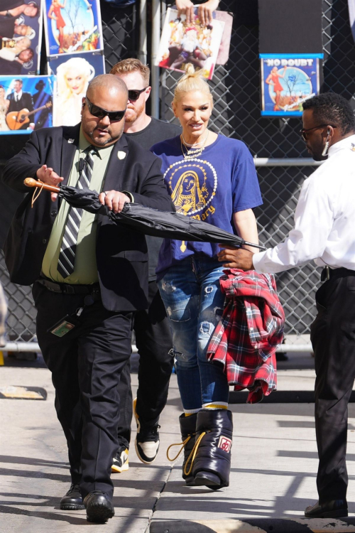 Gwen Stefani Arrives at Jimmy Kimmel Live, September 2024 5