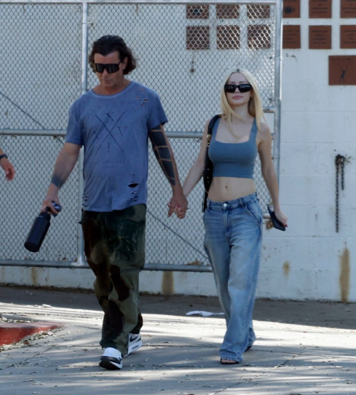 Gwen Stefani Faces Ex-Husband Gavin Rossdale and His Girlfriend in Los Angeles, October 2024 5