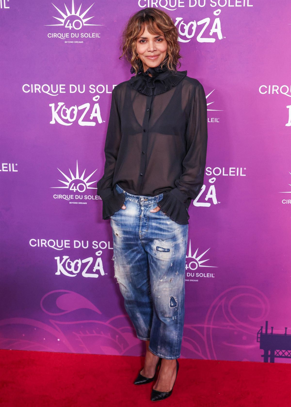 Halle Berry at Cirque du Soleil Kooza Premiere, October 2024